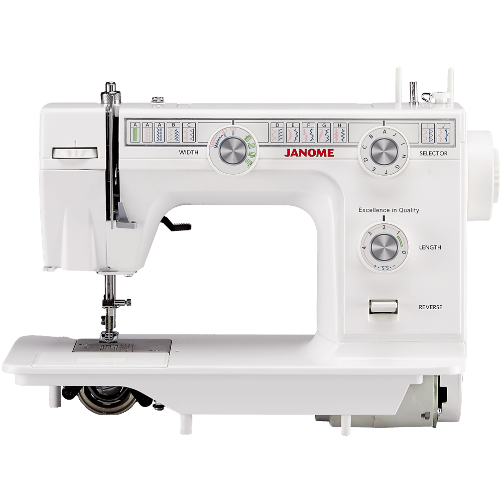 จักรเย็บผ้า ไฟฟ้า JANOME รุ่น OMJ721 แมคคานิค สีขาว (กระเป๋าหิ้ว)_0